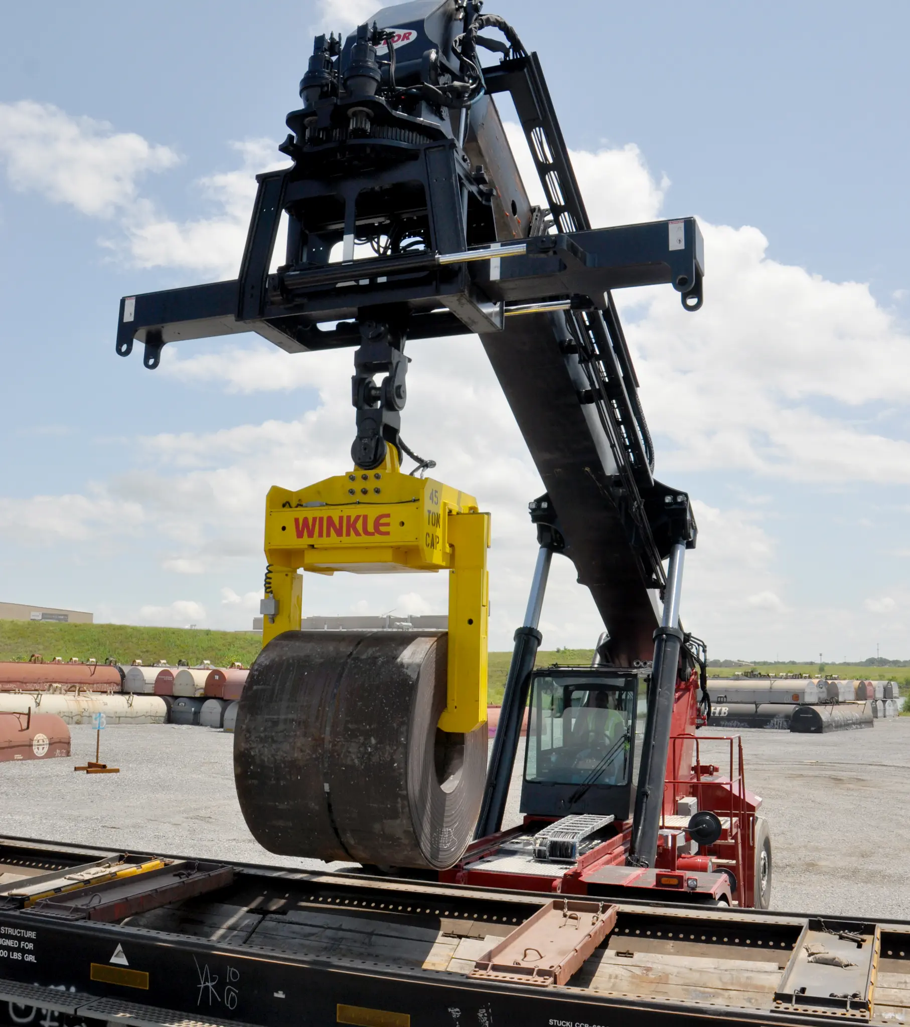 置物 mschf 5000yen Taylor XRS-9985 | 2nd Rail Reachstacker - Mi-Jack